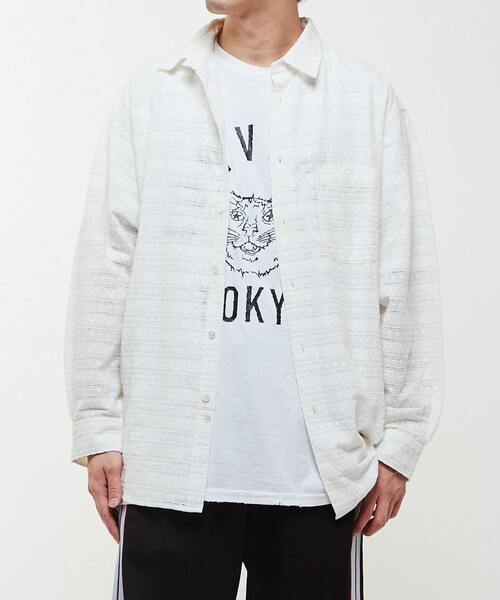 【セール】SCALLOPED EMBROIDERY SHIRTS（シャツ/ブラウス）｜CONVERSE TOKYO（コンバーストウキョウ）