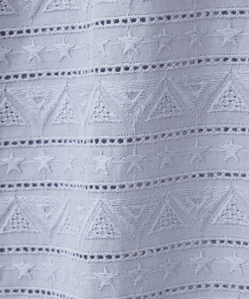 【セール】SCALLOPED EMBROIDERY SHIRTS（シャツ/ブラウス）｜CONVERSE TOKYO（コンバーストウキョウ）