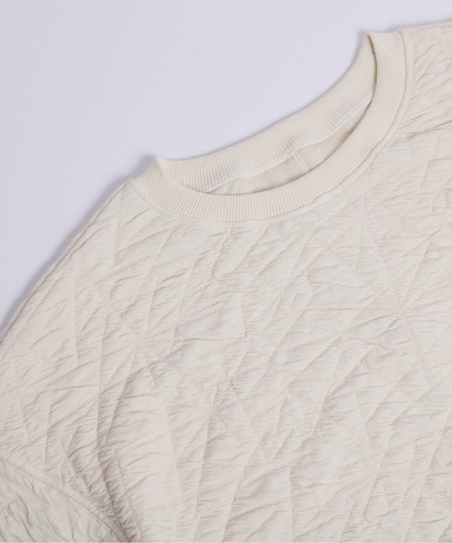 AMELY(エミリー)の「エンボスセットアップ(セットアップ・レディース・ブラック/キャメル/アイボリー・フリー)」の15枚目の写真