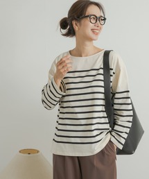 URBAN RESEARCH DOORS | パネルボーダーロングTシャツ(Tシャツ/カットソー)