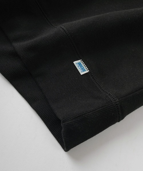 DISCUS ATHLETIC（ディスカス　アスレチック）の「【DISCUS/ディスカス】FLYING DISC DOG キャラクターイラスト ワンポイント刺繍＆ピスネームタグデザイン  クルーネックスウェット/裏起毛（スウェット・メンズ・オレンジ/オートミール/スミクロ/ブラック/サックスブルー・M/L/XL）」の13枚目の写真