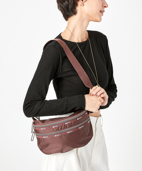 LeSportsac（レスポートサック）の「ESSENTIAL BELT BAG チョコレートC