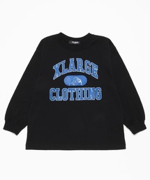 カレッジロゴ長袖Tシャツ