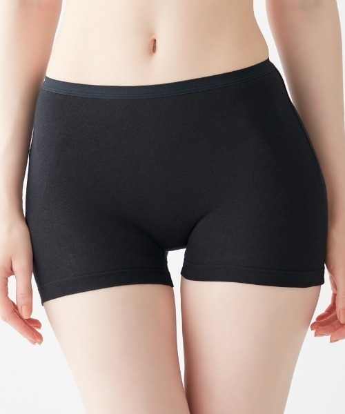 いいここち快適ショーツ 楽 お尻すっぽり包み込む 綿混ショーツ