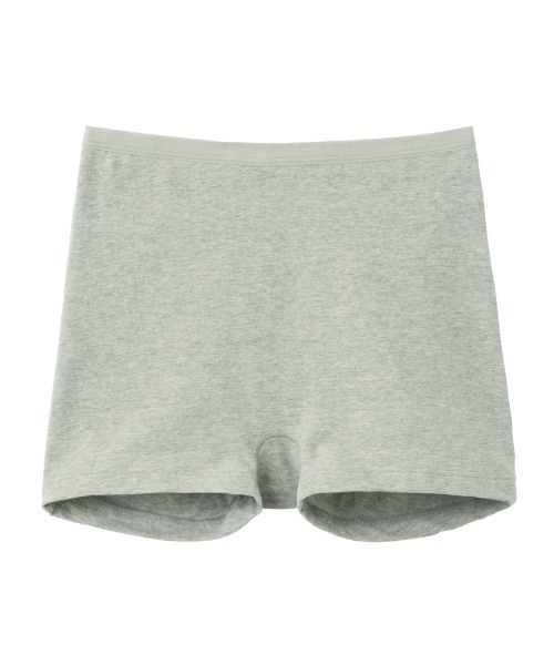 GUNZE（グンゼ）の「いいここち快適ショーツ 楽 お尻すっぽり包み込む 綿混ショーツ（ショーツ・レディース・杢グレー/ライトベージュ/ブラック/スモークピンク・MEDIUM/LARGE/X-LARGE）」の11枚目の写真