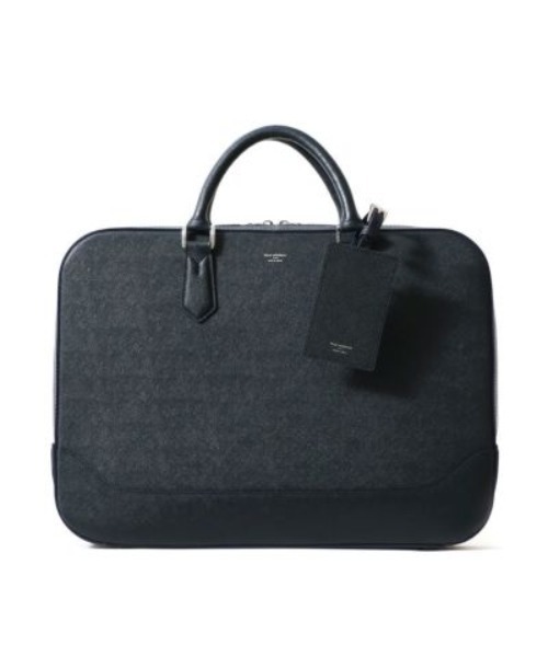 PELLE MORBIDA（ペッレモルビダ）の「Capitano（キャピターノ） CA018-スリムブリーフバッグ（ビジネスバッグ・メンズ・ブラック/ベージュ/ネイビー/ダークブラウン/チャコールグレー・FREE）」の5枚目の写真