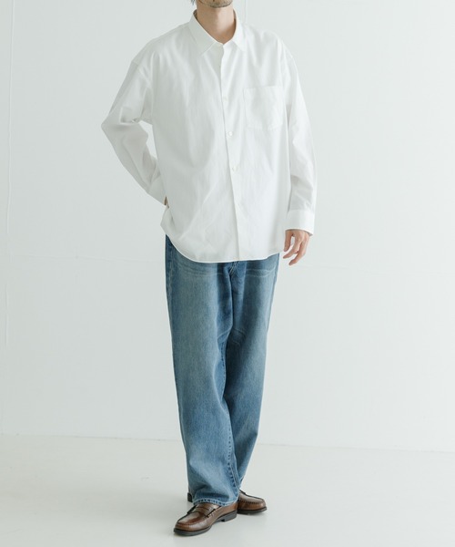 THOMAS MASON（トーマス メイソン）の「トーマスメイソンオーバーシャツ（シャツ/ブラウス・メンズ・ブルー/ホワイト/ロイヤルブルー/グレー系その他・MEDIUM/LARGE/X-LARGE）」の18枚目の写真