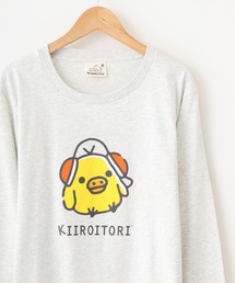 Rilakkuma 天竺クルーネック長袖Tシャツ
