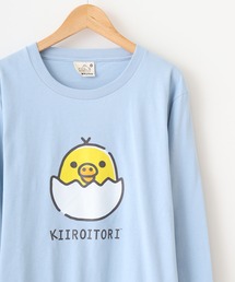 Rilakkuma 天竺クルーネック長袖Tシャツ