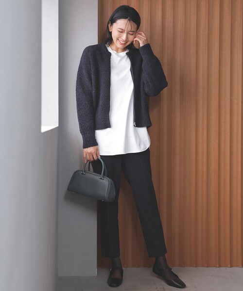 【セール】【吸湿発熱/ストレッチ】beauty warm テーパードパンツ（その他パンツ）｜UNFILO（アンフィーロ）