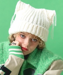 NUBIAN x ALICE CHOPPER BEANIE (EXCLUSIVE)（ニットキャップ/ビーニー