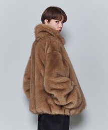 6（ロク）の「＜6(ROKU) ＞フェイクファー コート（その他アウター