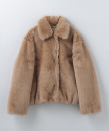 roku 6 ロク 即完売人気 フェイクファー コート 36 6（ロク）の「＜6