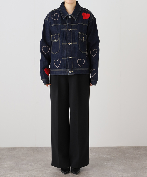ChahChah /チャーチャー HAPPY DENIM TRUCKER JACKET（その他アウター