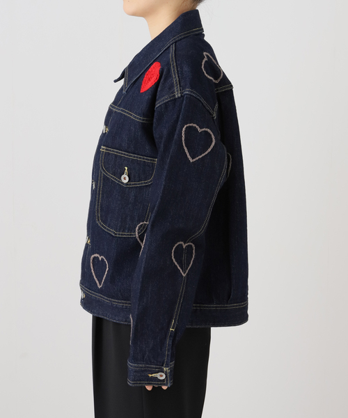 ChahChah /チャーチャー HAPPY DENIM TRUCKER JACKET（その他アウター