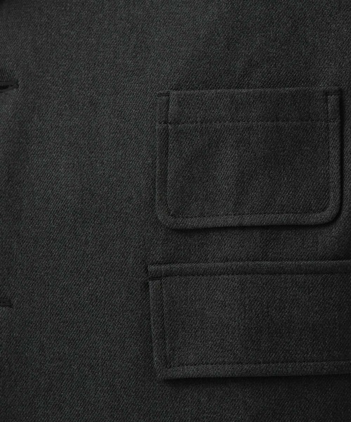 BAYFLOW（ベイフロー）の「[セットアップ可]DOORSTYLE ジャケット【イージーケア】（テーラードジャケット・メンズ・ライトグレー/チャコール・LARGE/MEDIUM）」の22枚目の写真