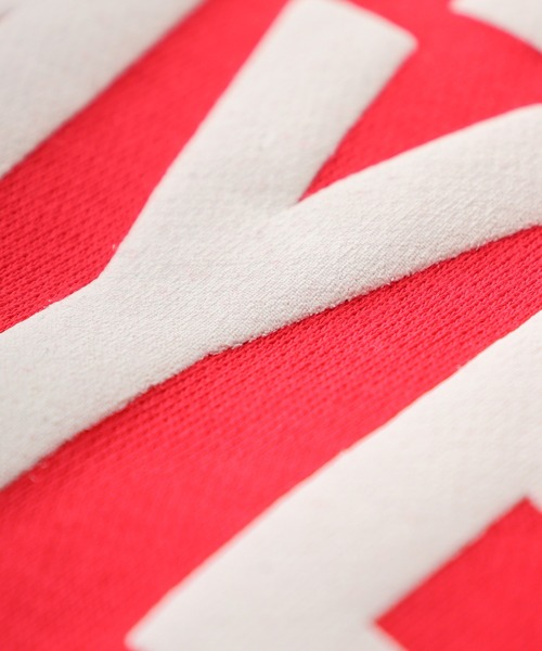 KRIFF MAYER（クリフメイヤー）の「KRIFF MAYER College logo sweatshirt pullover hoodie / カレッジロゴスウェット プルオーバーパーカー フーディー unisex（パーカー・メンズ・マルチ/レッド/ネイビー・XL/L/M）」の6枚目の写真