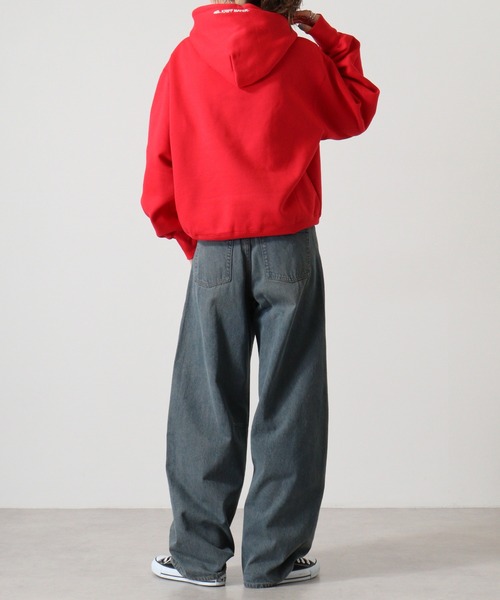 KRIFF MAYER（クリフメイヤー）の「KRIFF MAYER College logo sweatshirt pullover hoodie / カレッジロゴスウェット プルオーバーパーカー フーディー unisex（パーカー・メンズ・マルチ/レッド/ネイビー・XL/L/M）」の22枚目の写真