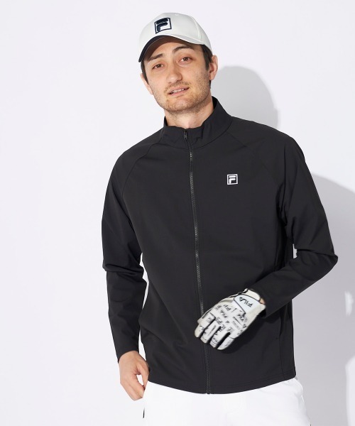 FILA GOLF(フィラゴルフ )の「撥水ブルゾン(ブルゾン・メンズ・ブラック/ネイビー/チャコールグレー・XX-LARGE/X-LARGE/LARGE/MEDIUM)」の2枚目の写真