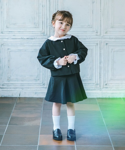 devirock（デビロック）の「えらべる フォーマルデザインブラウス（シャツ/ブラウス・キッズ・ホワイト系1/ホワイト系2/ホワイト系3・130cm/140cm/150cm/160cm/110cm/100cm/120cm）」の8枚目の写真