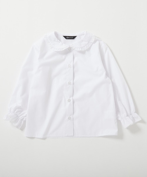 devirock（デビロック）の「えらべる フォーマルデザインブラウス（シャツ/ブラウス・キッズ・ホワイト系1/ホワイト系2/ホワイト系3・130cm/140cm/150cm/160cm/110cm/100cm/120cm）」の14枚目の写真