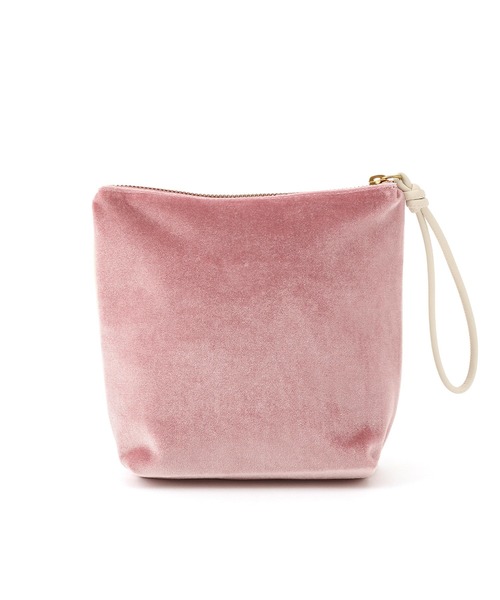 ADAM ET ROPE'（アダムエロペ）の「【サステナブル】ロゴモチーフミニポーチ（ポーチ・レディース・ダークブラウン/イエロー/ベージュ/ライトグレー/ピンク・FREE）」の14枚目の写真