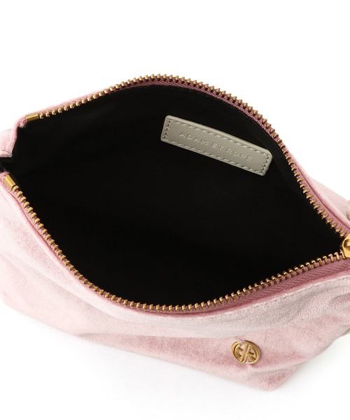 ADAM ET ROPE'（アダムエロペ）の「【サステナブル】ロゴモチーフミニポーチ（ポーチ・レディース・ダークブラウン/イエロー/ベージュ/ライトグレー/ピンク・FREE）」の17枚目の写真