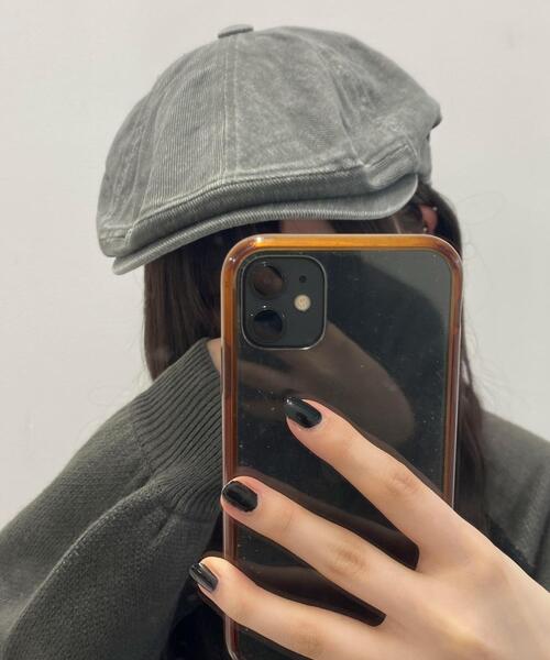 WEGO(ウィゴー)の「WEGO/ウォッシュドハンチング(ハンチング/ベレー帽・レディース・ブラウン/ブラック/グレー・FREE)」の9枚目の写真