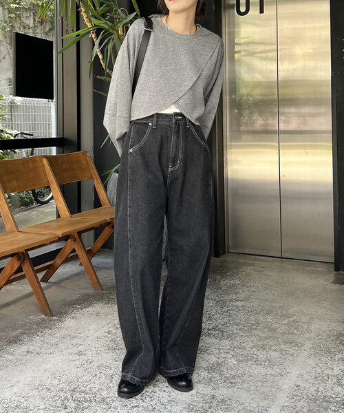 カプリシュレマージュ　ボンディングカシュクールプルオーバー ボンディングカシュクールプルオーバー | CAPRICIEUX LE'MAGE
