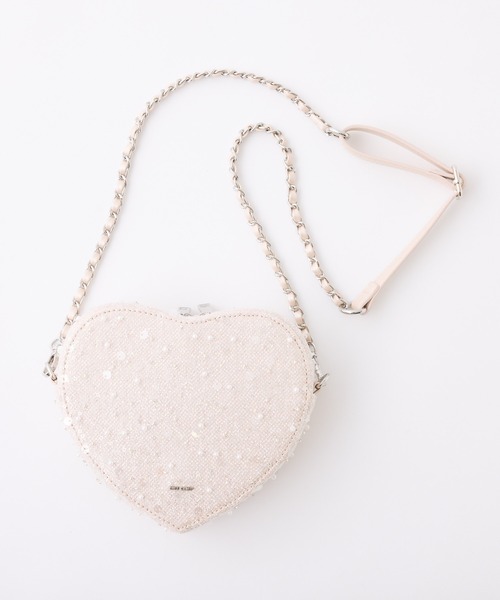 one after another NICE CLAUP（ワンアフターアナザーナイスクラップ）の「【Heart collection】アソートハートショルダーバッグ（ショルダーバッグ・レディース・ブラック/レッド/ピンク系その他/レオパード・FREE）」の3枚目の写真