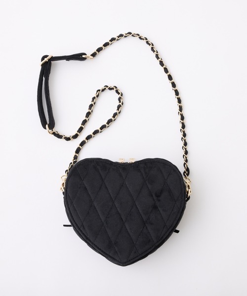 one after another NICE CLAUP（ワンアフターアナザーナイスクラップ）の「【Heart collection】アソートハートショルダーバッグ（ショルダーバッグ・レディース・ブラック/レッド/ピンク系その他/レオパード・FREE）」の5枚目の写真