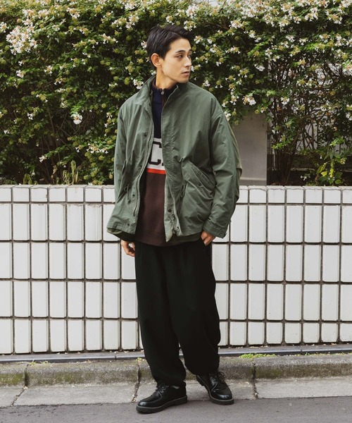 niko and...(ニコアンド)の「起毛ツータックバルーンパンツ(その他パンツ・メンズ・ブラック/チャコール・LARGE/MEDIUM)」の9枚目の写真