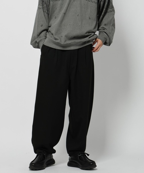 niko and...(ニコアンド)の「起毛ツータックバルーンパンツ(その他パンツ・メンズ・ブラック/チャコール・LARGE/MEDIUM)」の21枚目の写真