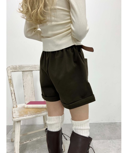 PHILLY（フィリー）の「【PHILLY】ベルト付ショートパンツ（その他パンツ・レディース・ブラウン/ブラック・FREE）」の11枚目の写真