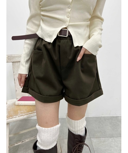 PHILLY（フィリー）の「【PHILLY】ベルト付ショートパンツ（その他パンツ・レディース・ブラウン/ブラック・FREE）」の13枚目の写真