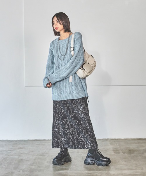 PAGEBOY（ページボーイ）の「アソートロングネックレス（ネックレス・レディース・シルバー/ホワイト・FREE）」の8枚目の写真