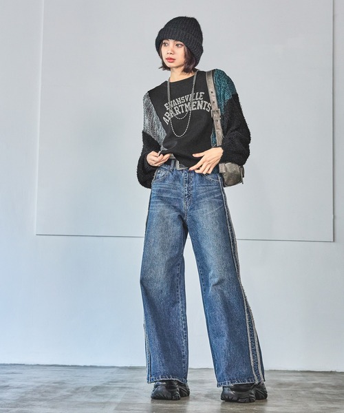 PAGEBOY（ページボーイ）の「アソートロングネックレス（ネックレス・レディース・シルバー/ホワイト・FREE）」の9枚目の写真