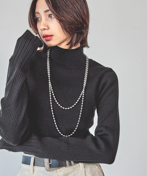 PAGEBOY（ページボーイ）の「アソートロングネックレス（ネックレス・レディース・シルバー/ホワイト・FREE）」の11枚目の写真