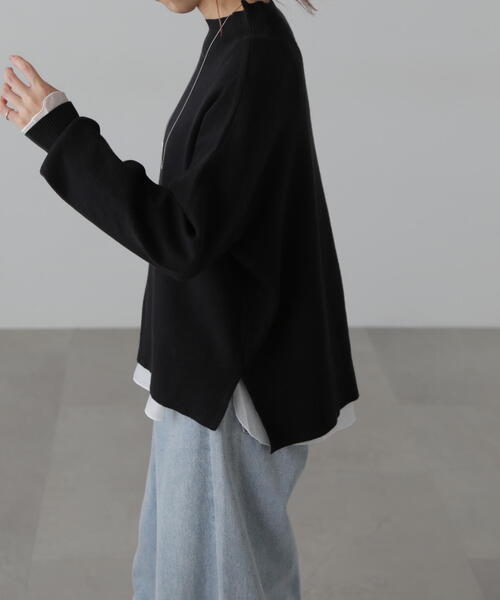 FREE'S MART（フリーズマート）の「◆[MFM]もちもちハイネックニット（ニット/セーター・レディース・ホワイト/ピンク/ベージュ系その他/ブラック/ブルー・FREE）」の8枚目の写真