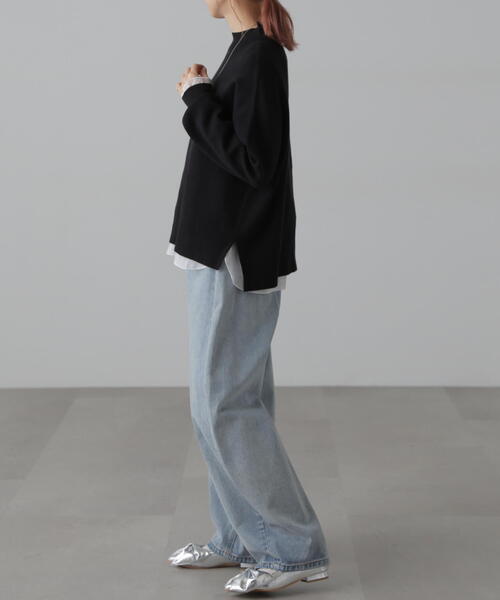 FREE'S MART（フリーズマート）の「◆[MFM]もちもちハイネックニット（ニット/セーター・レディース・ホワイト/ピンク/ベージュ系その他/ブラック/ブルー・FREE）」の12枚目の写真