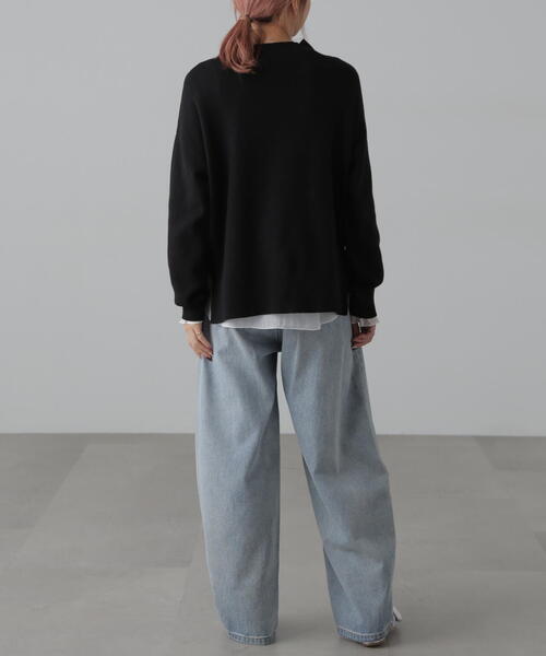 FREE'S MART（フリーズマート）の「◆[MFM]もちもちハイネックニット（ニット/セーター・レディース・ホワイト/ピンク/ベージュ系その他/ブラック/ブルー・FREE）」の13枚目の写真