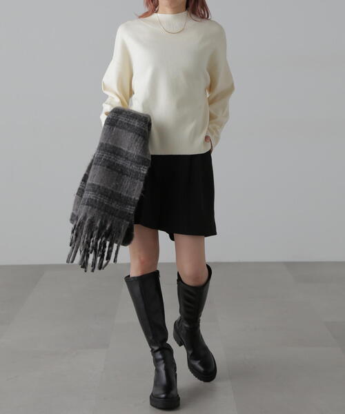 FREE'S MART（フリーズマート）の「◆[MFM]もちもちハイネックニット（ニット/セーター・レディース・ホワイト/ピンク/ベージュ系その他/ブラック/ブルー・FREE）」の20枚目の写真