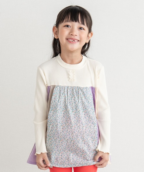 パッチワークチュニックTシャツ（チュニック）｜RAGMART（ラグマート）