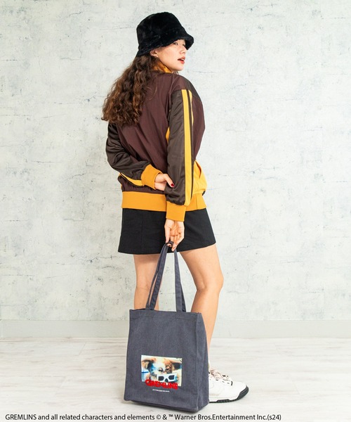 ACCOMMODE（アコモデ）の「グレムリン/ウォッシュキャンバストート（トートバッグ・レディース・ベージュ/カーキ/ダークグレー・FREE）」の21枚目の写真