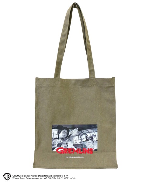 ACCOMMODE（アコモデ）の「グレムリン/ウォッシュキャンバストート（トートバッグ・レディース・ベージュ/カーキ/ダークグレー・FREE）」の10枚目の写真