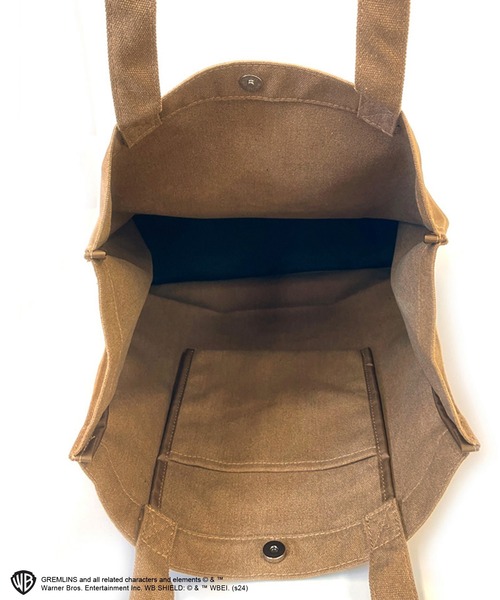 ACCOMMODE（アコモデ）の「グレムリン/ウォッシュキャンバストート（トートバッグ・レディース・ベージュ/カーキ/ダークグレー・FREE）」の16枚目の写真