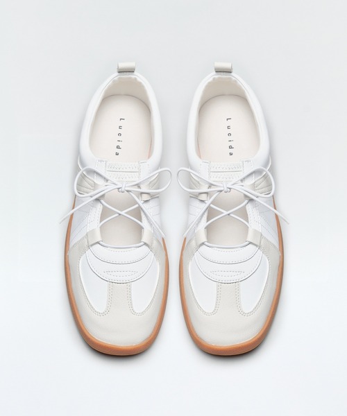 Lucida（ルシーダ）の「Titawin/バレエコアローヒールスニーカー（スニーカー・レディース・ゴールド/シルバー/ブロンズ/ホワイト/ブラック・39/38/37/36/35/40/41）」の9枚目の写真