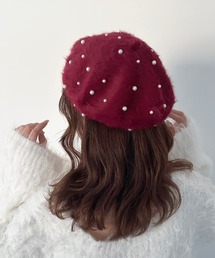 apres jour | 【apres jour×ARIAZ】フェイクパールベレー帽(ハンチング/ベレー帽)