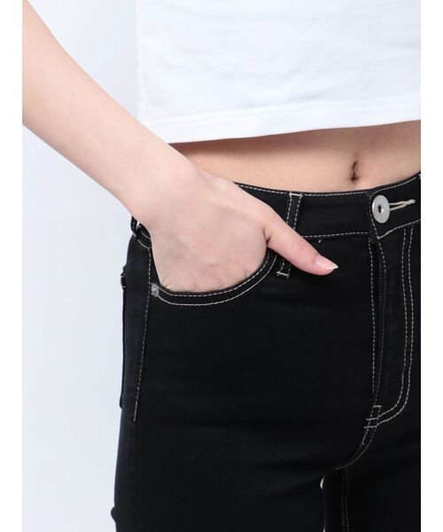 GYDA 【TINY】ミドルウエストワンウォッシュスキニーXS 新品タグ付き ジェイダ GYDA 【TINY】ミドルウエストワンウォッシュスキニー