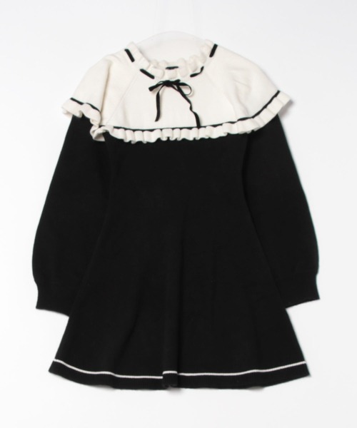 セール】ケープリボンミニワンピース【ZOZOTOWN限定アイテム